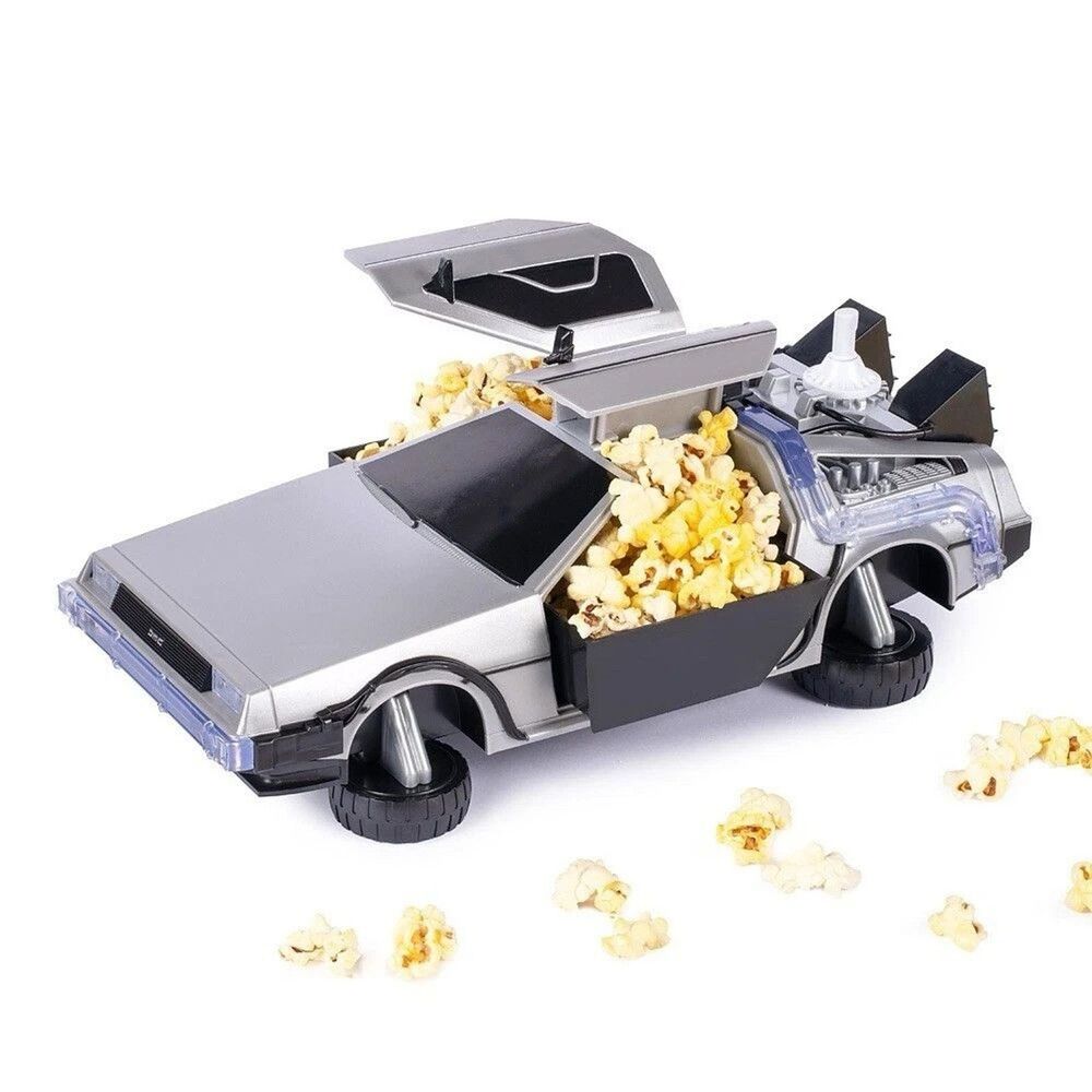 NEW Back to the Future 40th Anniversary DeLorean Popcorn Bucket AMC Exclusive - Picture 4 of 16